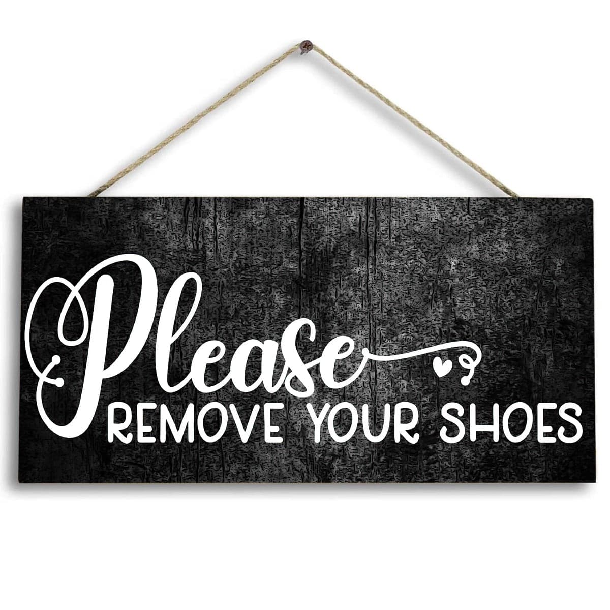 1 piÃ¨ce Accueillir En Bois Signe Devant Porte , Retirer Ton Chaussures Signe Art Mural Suspendu DÃ©coratif Bois Signe Domicile DÃ©cor