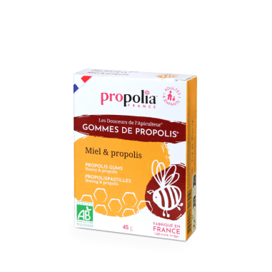Gommes de Propolis Miel Bio Propolia